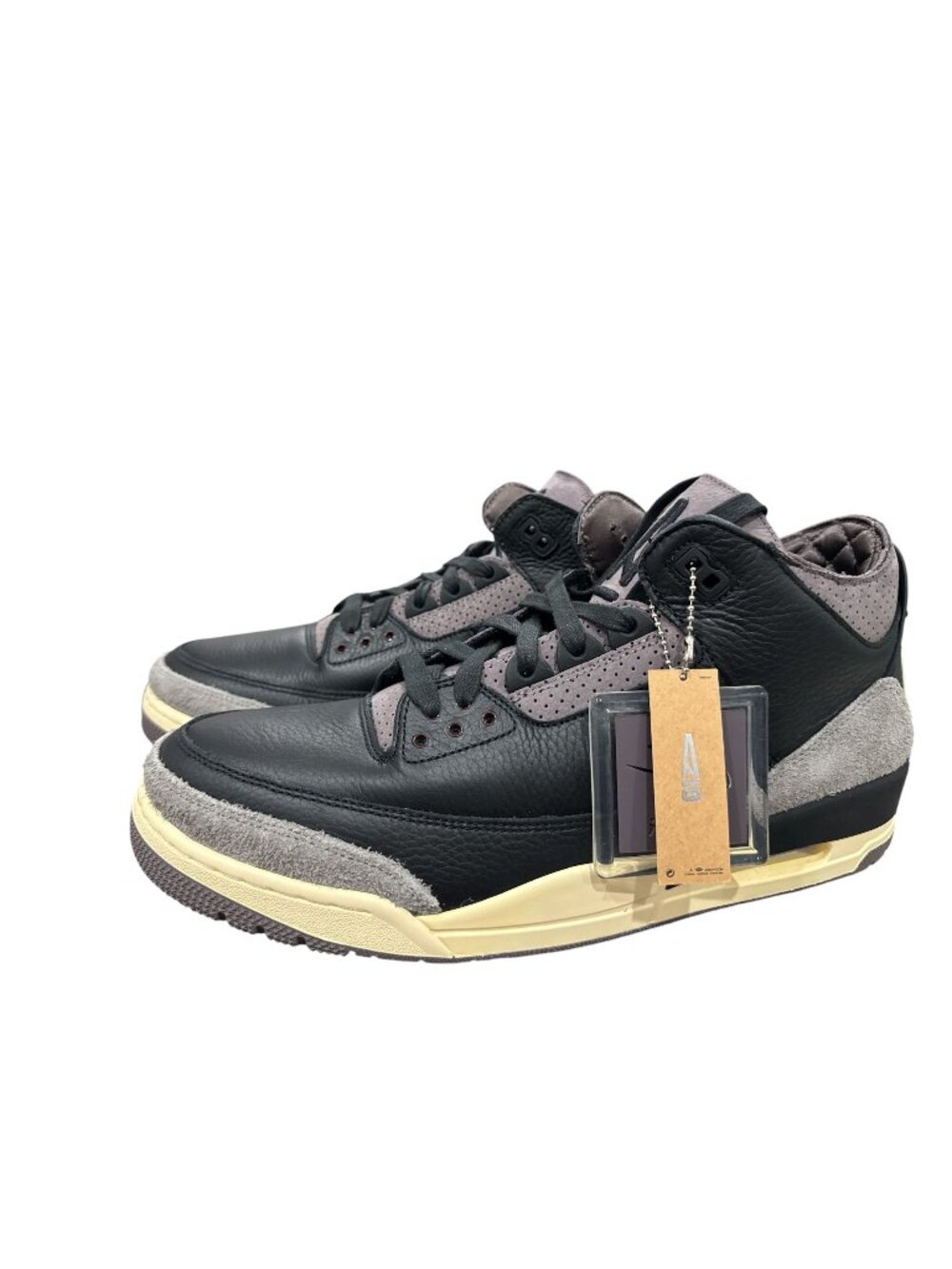 (WMNS) Air Jordan 3 Retro A Ma Maniere Black Violet Ore Mens Sneakers SIZE 14.5